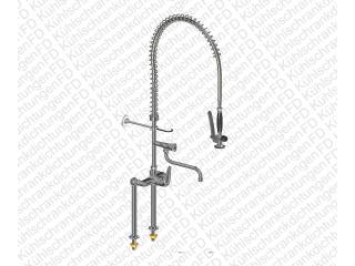 Classic Clean Geschirrspülbrause mit Stand-Mischbatterie und
