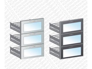 Glaszug LED 3er-Zug