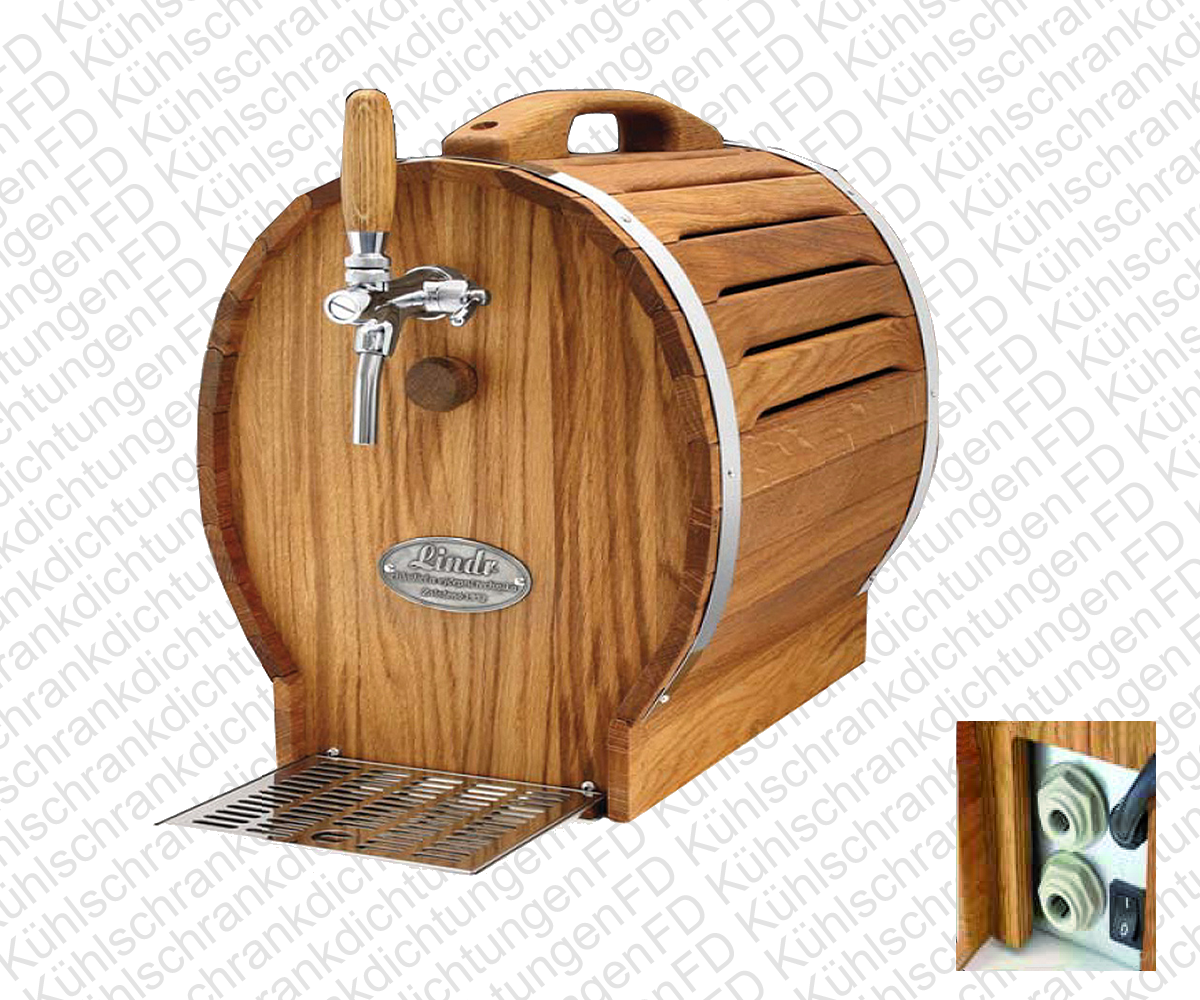 Trockenkühlgerät „Holzfass” 1-leitig, 35 Liter/h