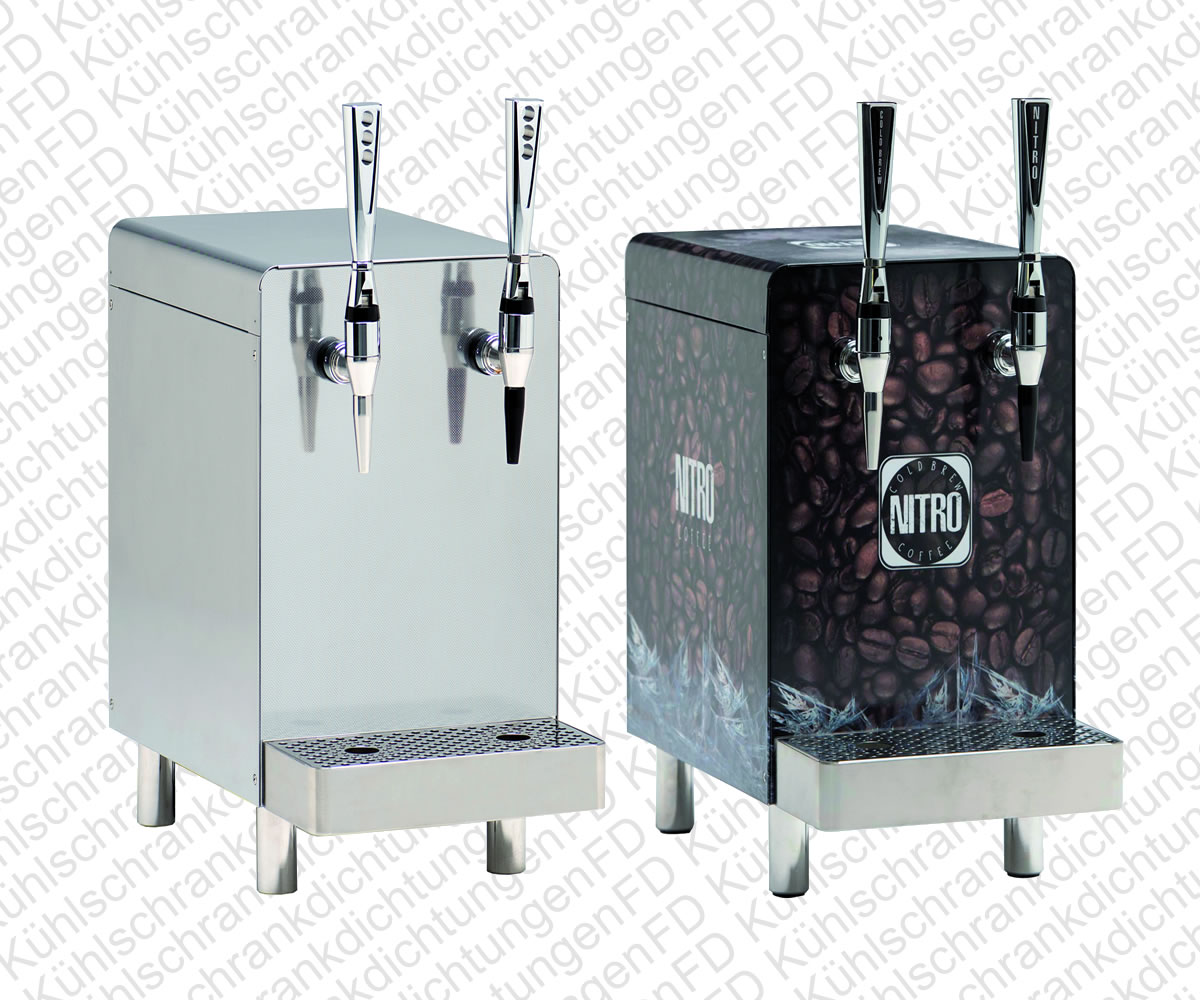 Nitro- Coffee-Dispenser 2-leitig, 46 Liter/h